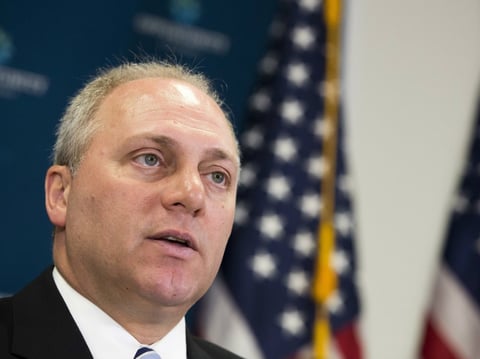 House Majority Whip Rep. Steve Scalise on Capitol Hill in 2015.